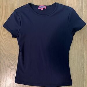Edikted baby tee navy